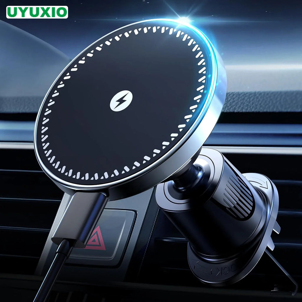 Chargeur magnétique sans fil 15W pour voiture