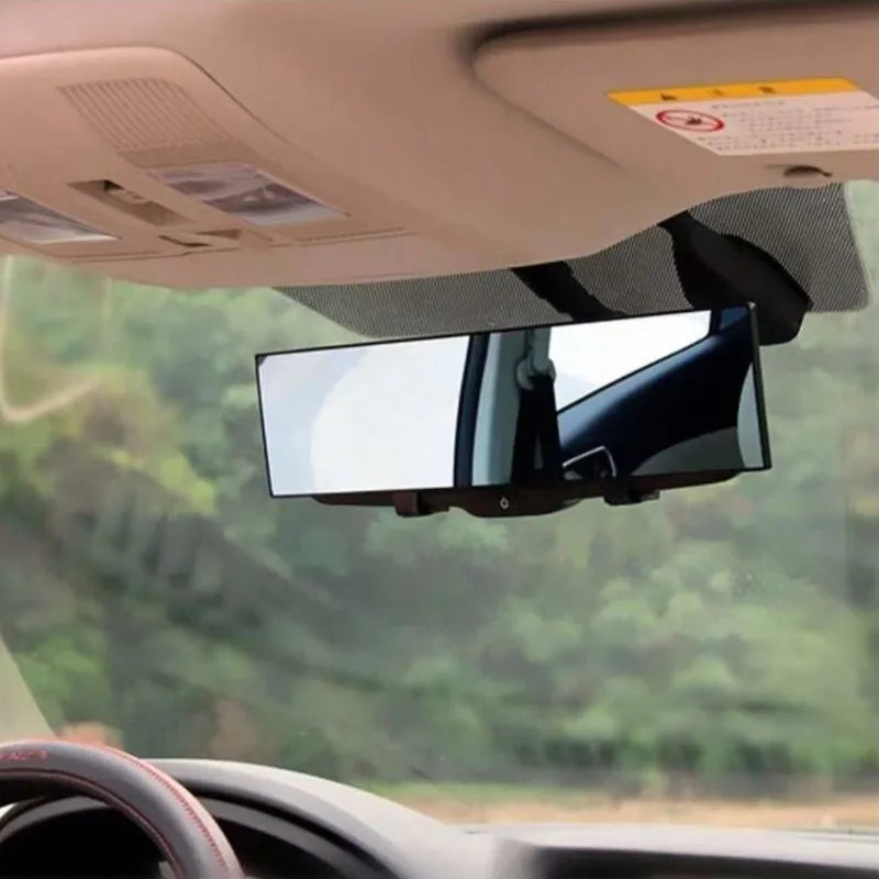 Rétroviseur Intérieur Panoramique Grand Angle Convexe - Anti-éblouissement