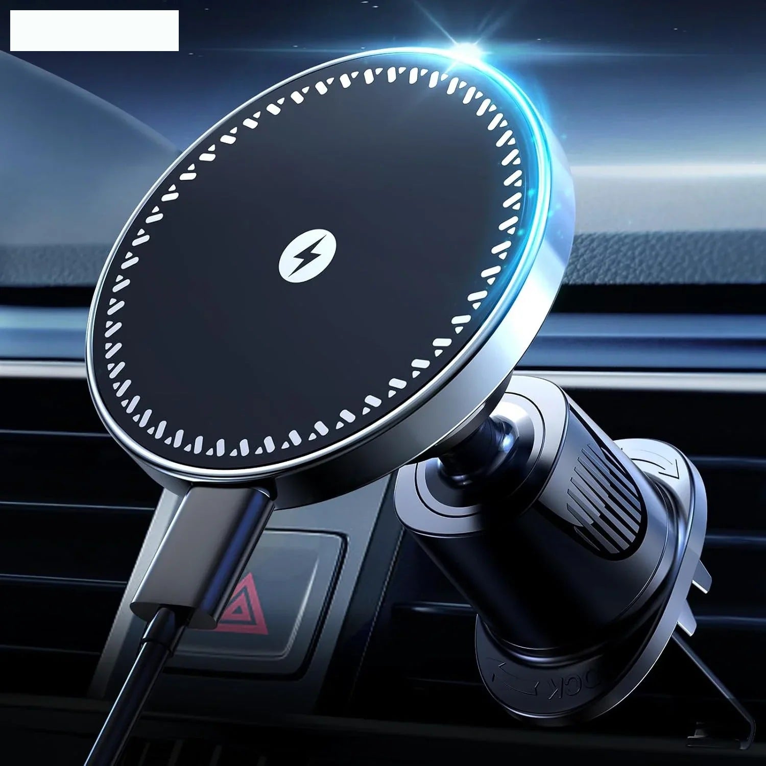 Chargeur Voiture Sans Fil Magnétique 15W